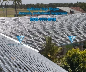 Jasa pasang baja ringan harga per meter terjangkau